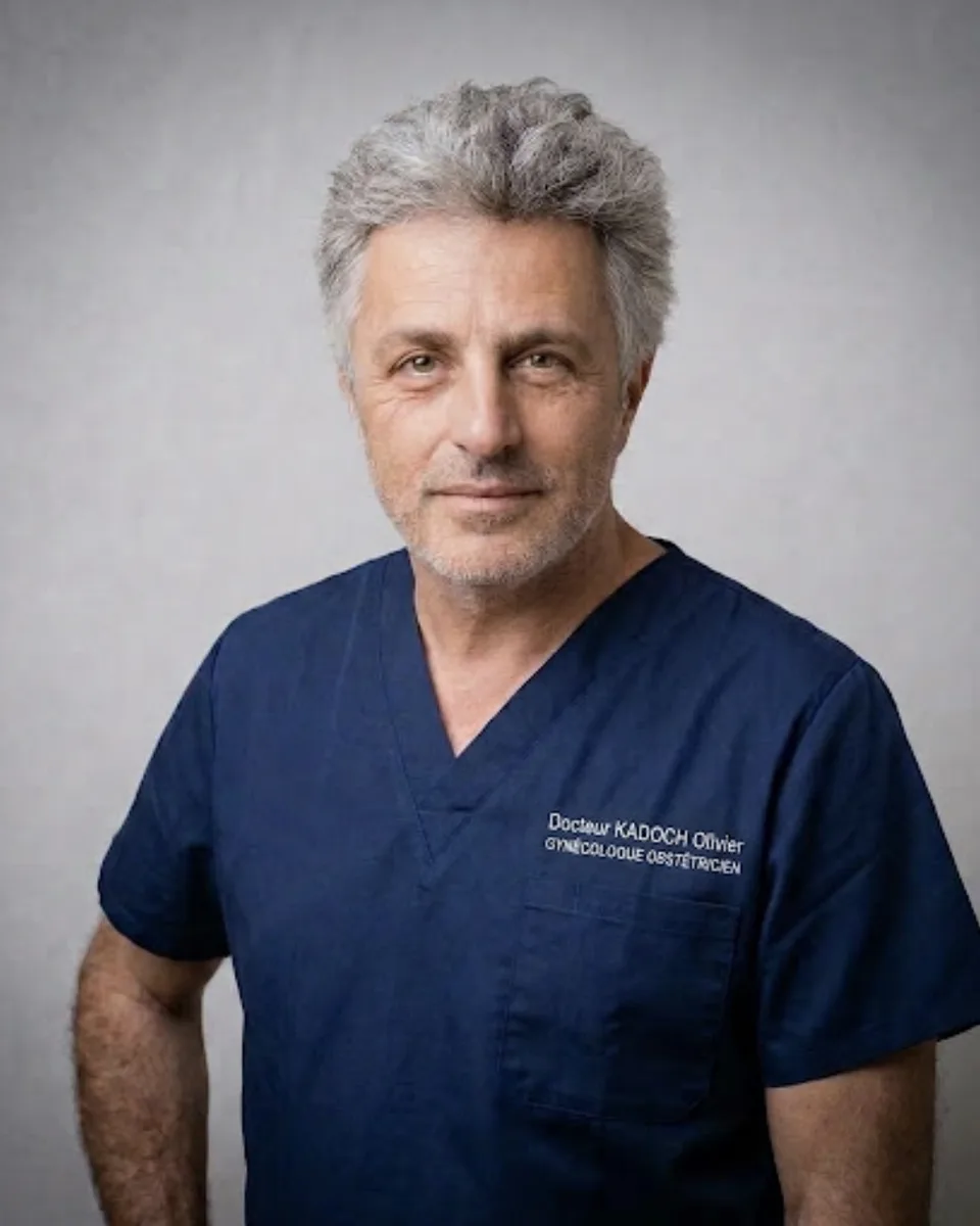 Portrait du Dr Olivier Kadoch, gynécologue-obstétricien et chirurgien gynécologique à Paris